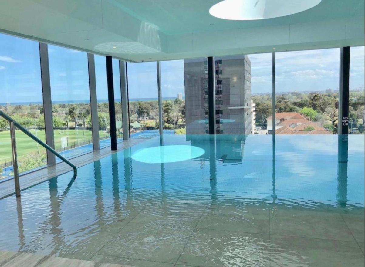 The Fawkner Apartment Bay-View Pool/Gym Free Parking 멜번 외부 사진